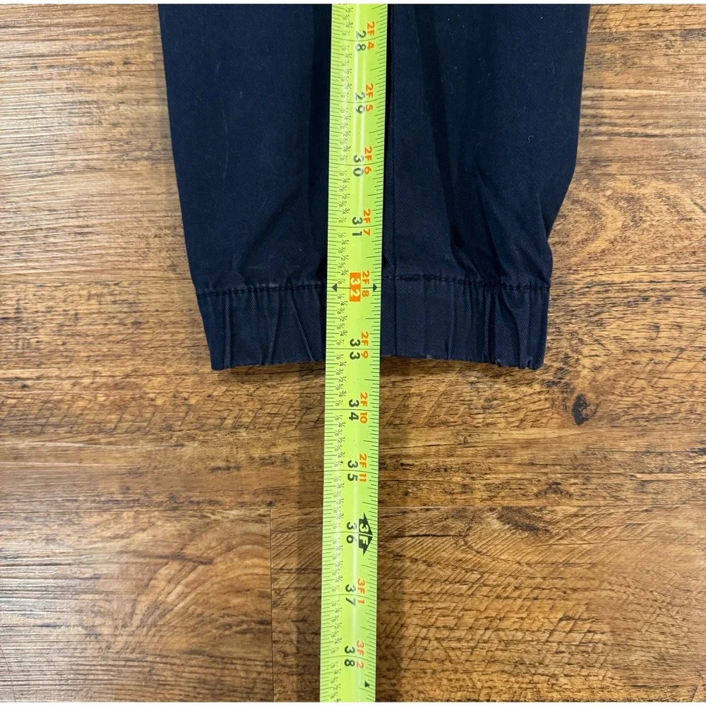 BEARBOTTOM Blue Casual Elastic Waist Cuff Stretch Joggers Pants Men's 2XLT 38x33